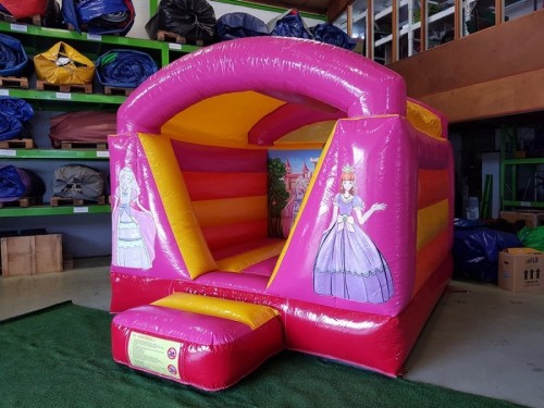 Springkussen Prinses mini met dak